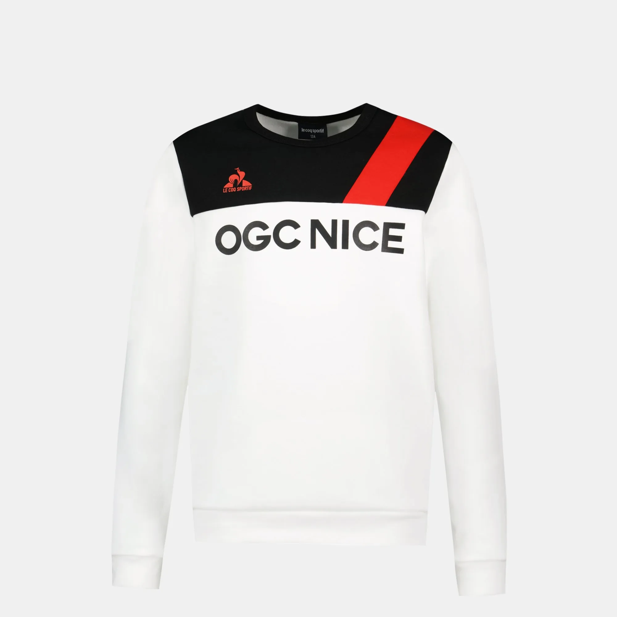 2423038-OGC NICE FANWEAR Crew Sweat N°1 Enf. n.o | Sweat à capuche Enfant