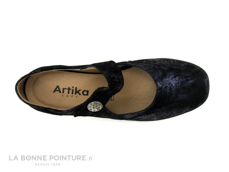 Achat chaussures Artika Femme Ballerine, vente Artika INTERINO Bleu Marine - Ballerine avec bride