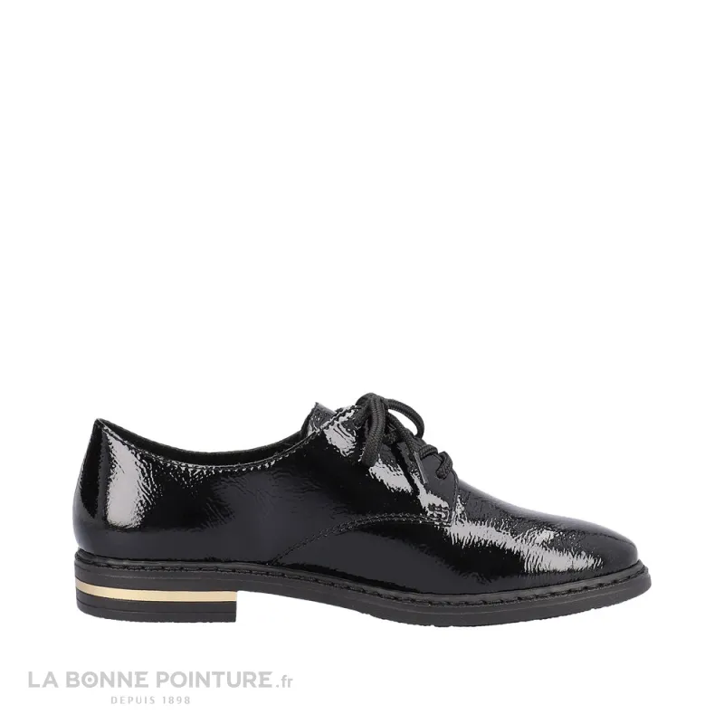 Achat chaussures Rieker Femme Chaussure basse / Derby, vente Rieker 50618-00 Black - Chaussure derby Femme noire