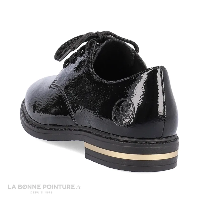 Achat chaussures Rieker Femme Chaussure basse / Derby, vente Rieker 50618-00 Black - Chaussure derby Femme noire