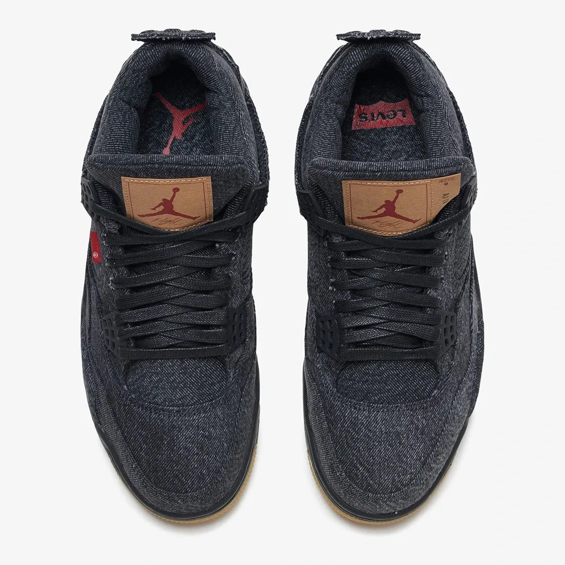 Air Jordan 4 Retro Levi's Black (Levi's Tag)