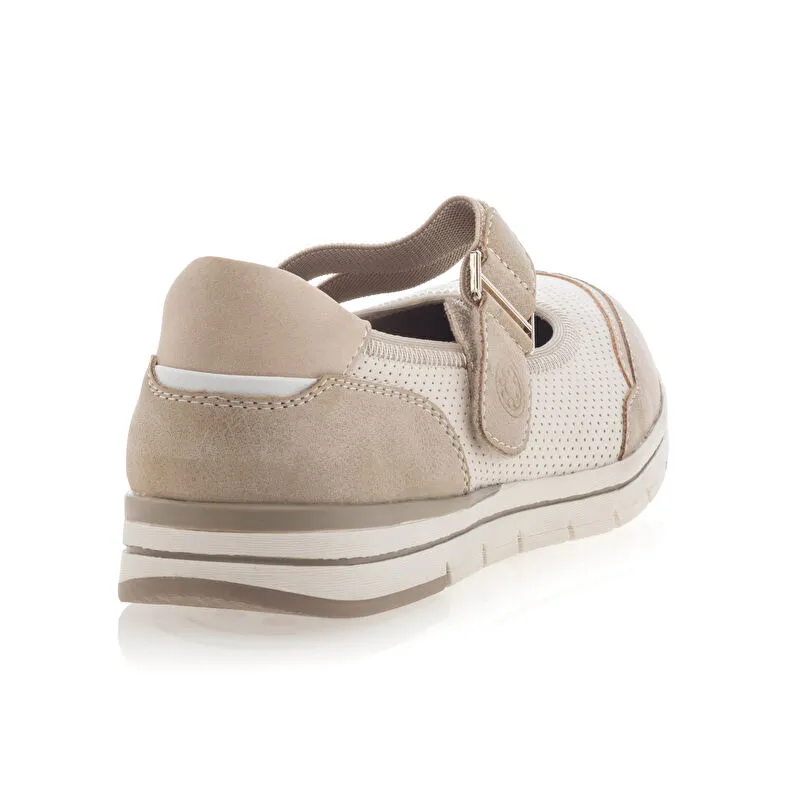 Ballerines / babies Femme Beige Relife : Ballerines / Babies . Besson Chaussures