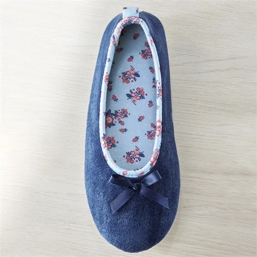 Ballerines bleues