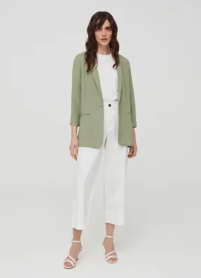 Blazers Femme | Blazer with lapels and pockets Vert pistache | OVS