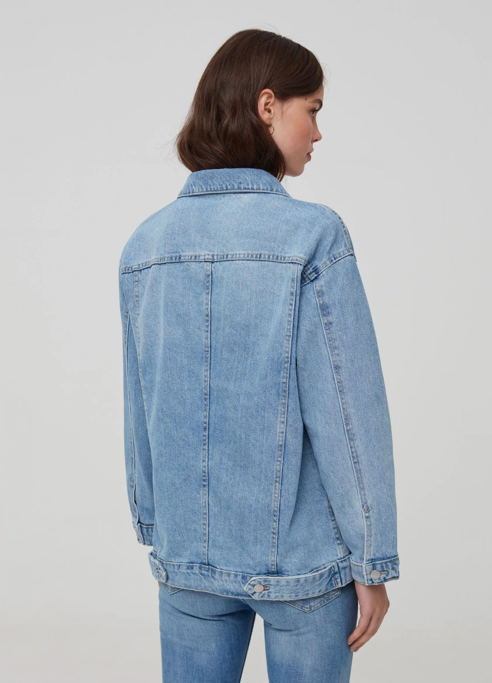 Blazers Femme | Over-fit jacket in denim Lavage clair | OVS