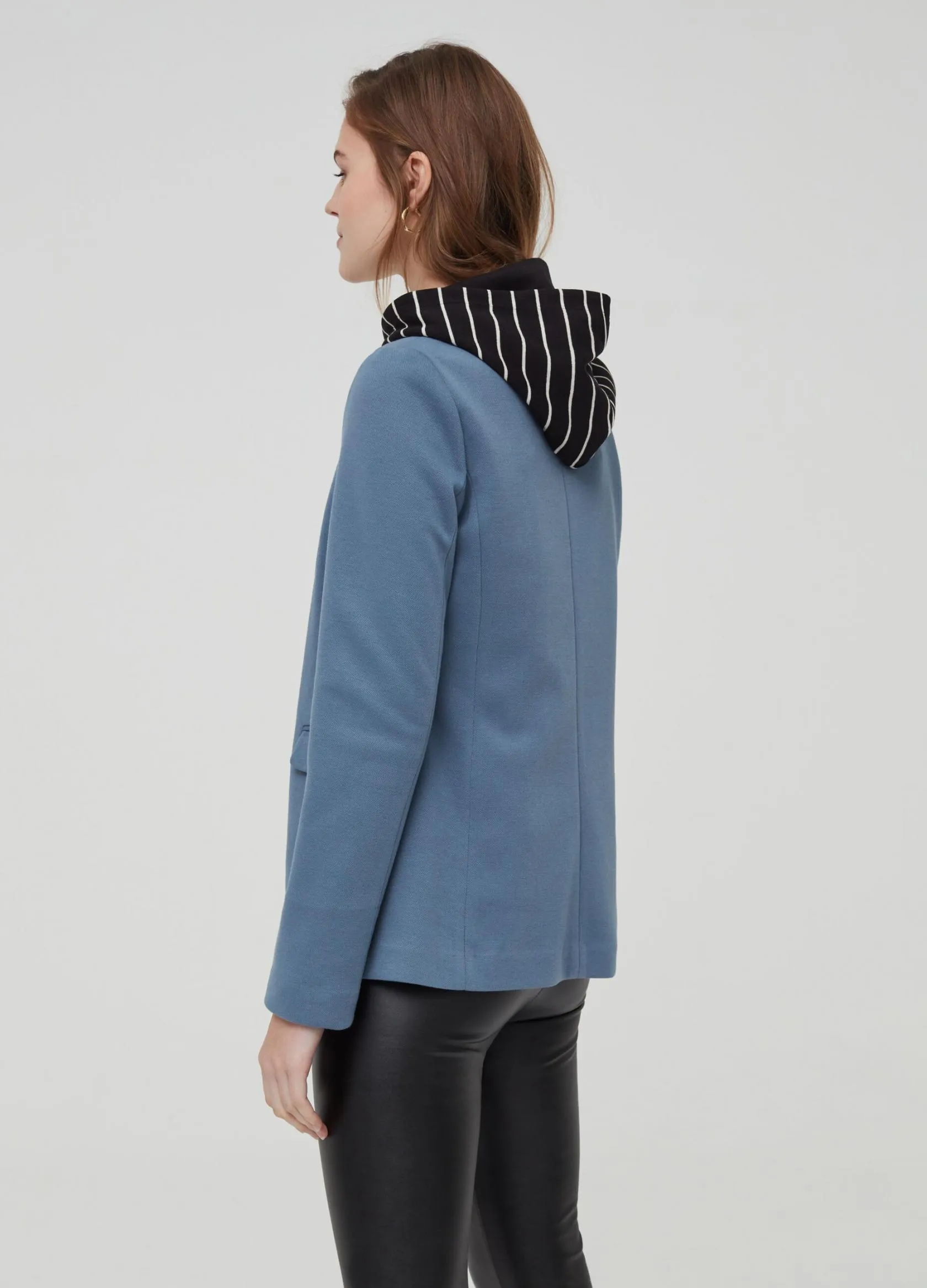 Blazers Femme | Single-breasted blazer with lapels Bleu turquoise | OVS