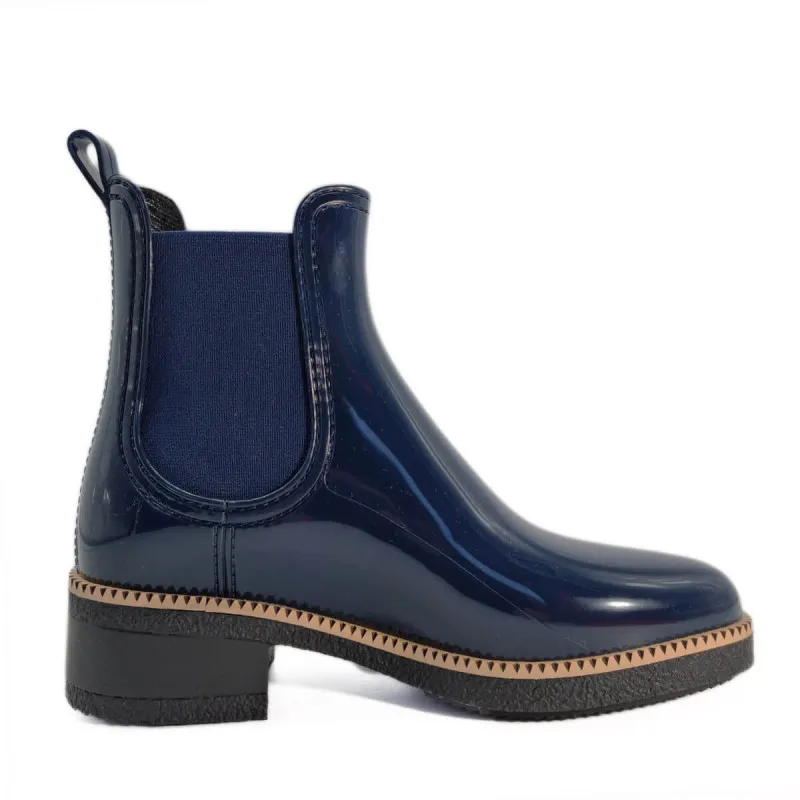 Boots de pluie imperméable marine - Lemon Jelly - Scarpe