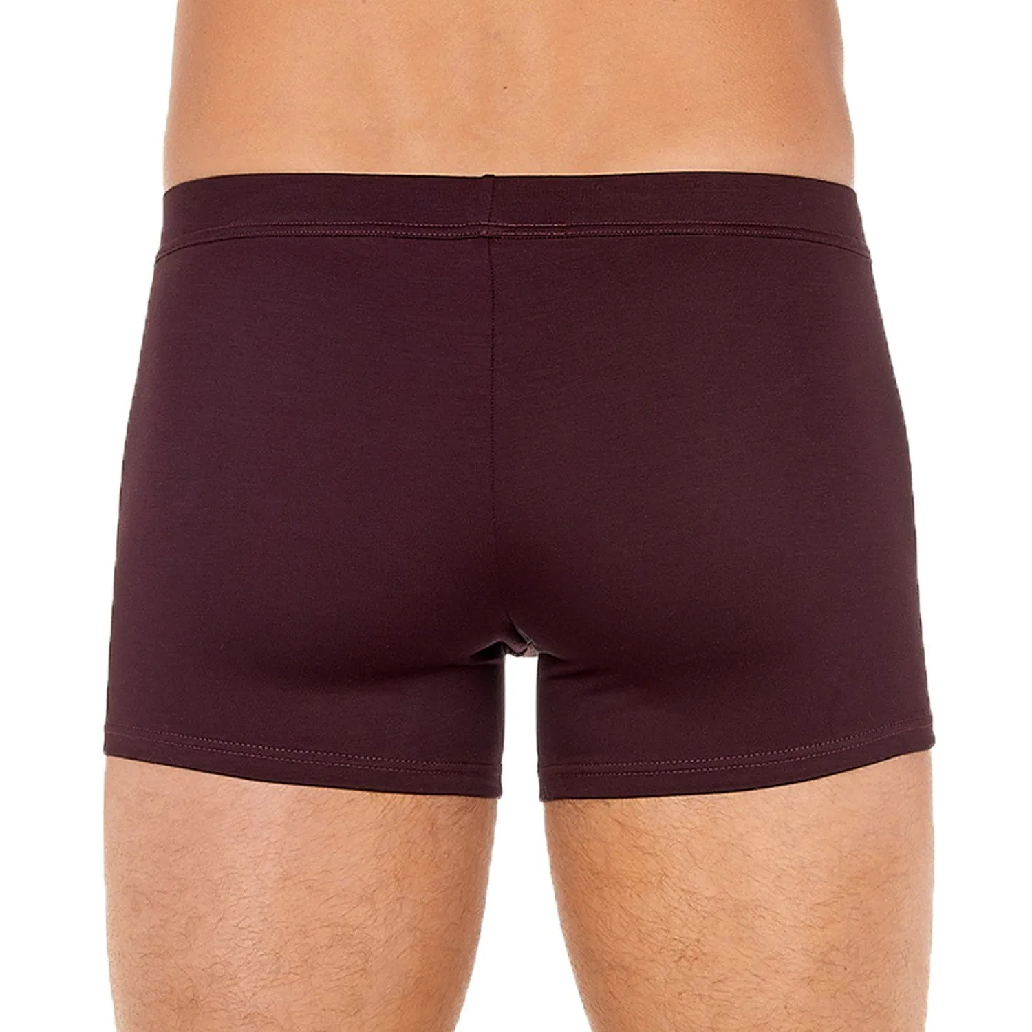 Boxer comfort HO1 Tencel Soft - bordeaux - HOM : vente shorty boxer...