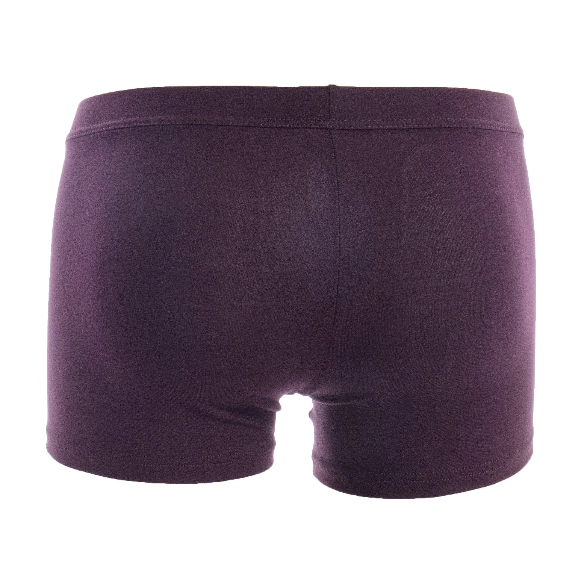 Boxer comfort HO1 Tencel Soft - bordeaux - HOM : vente shorty boxer...