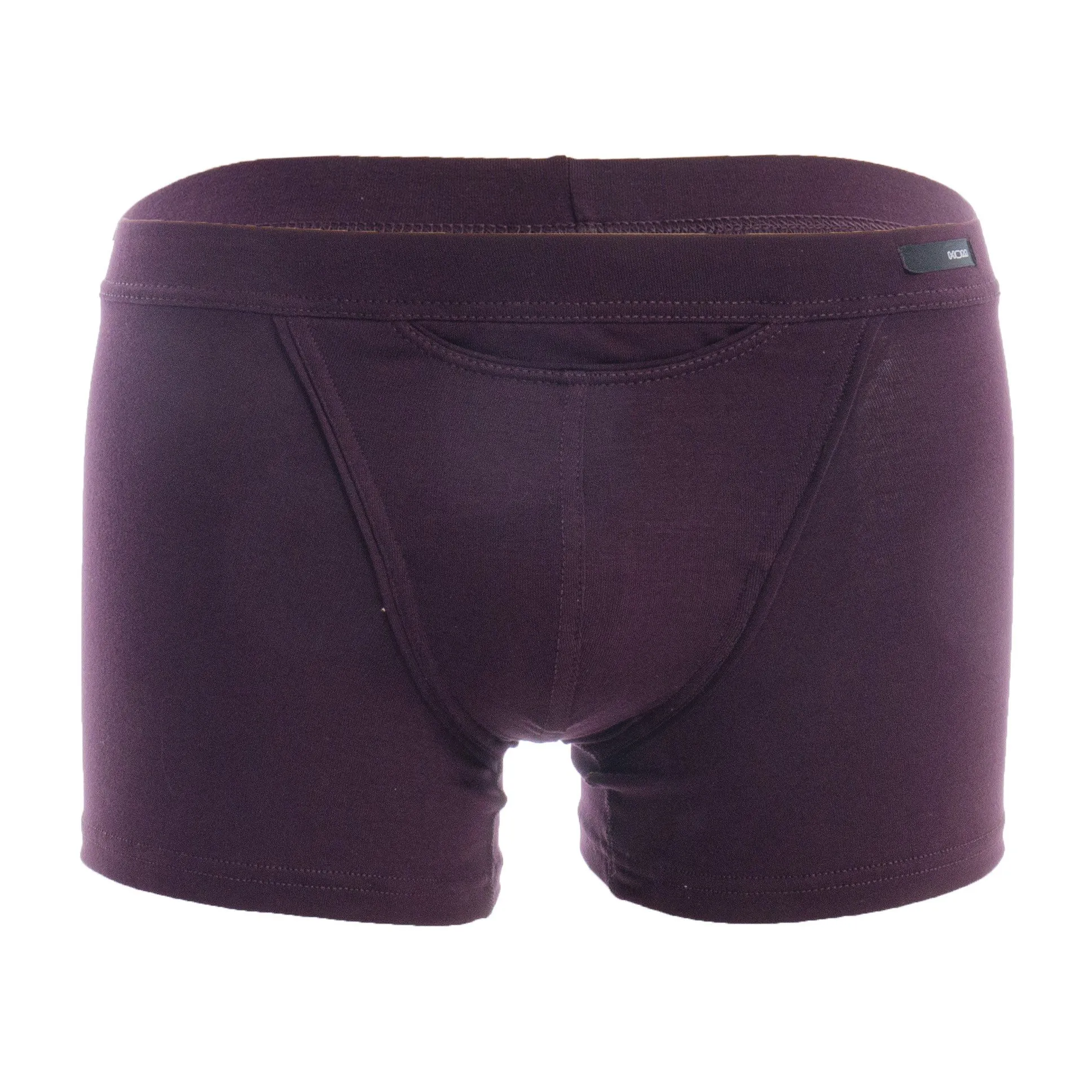 Boxer comfort HO1 Tencel Soft - bordeaux - HOM : vente shorty boxer...