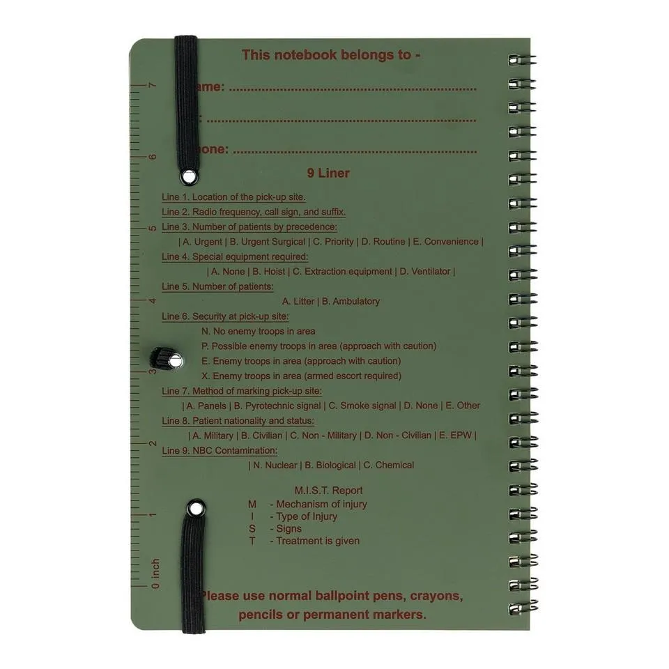 Carnet de notes A5 Waterproof