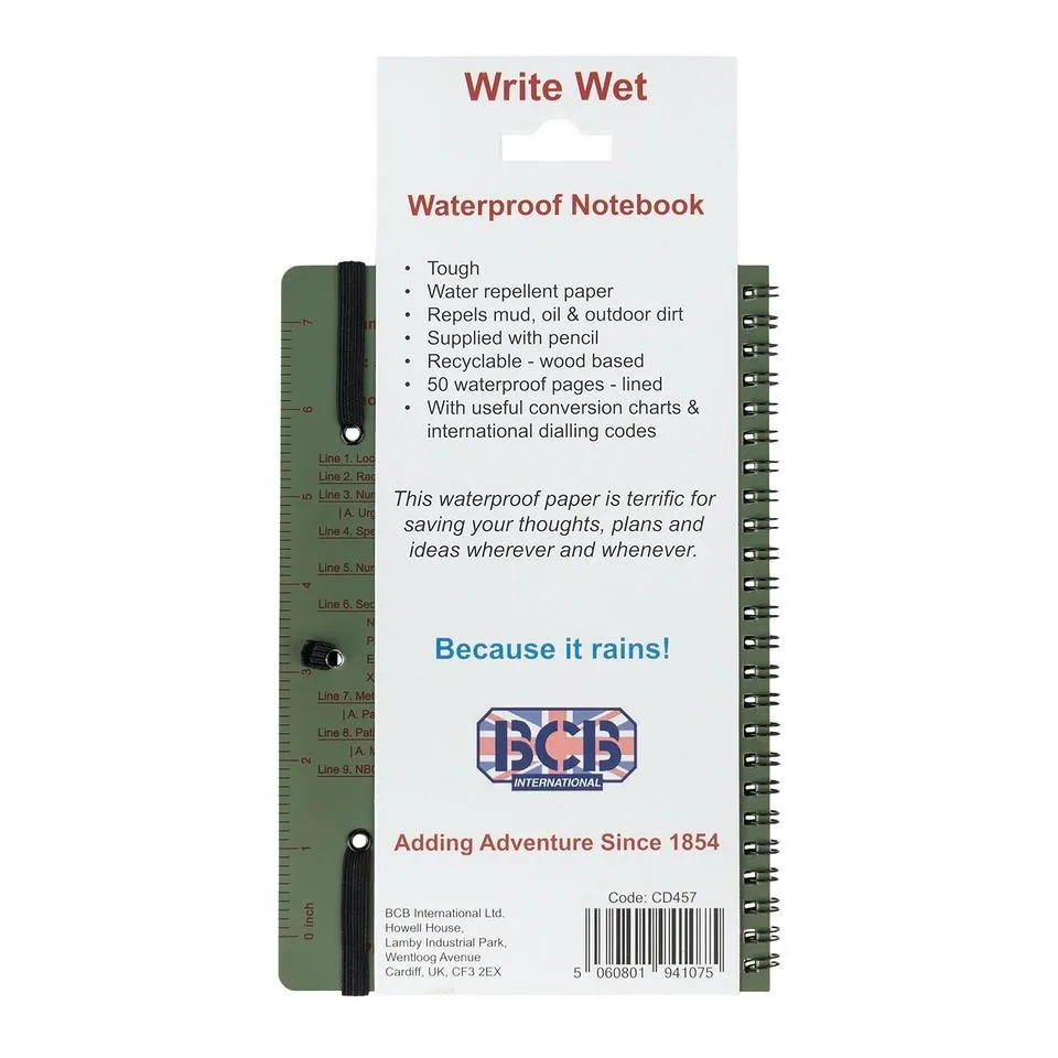 Carnet de notes A5 Waterproof