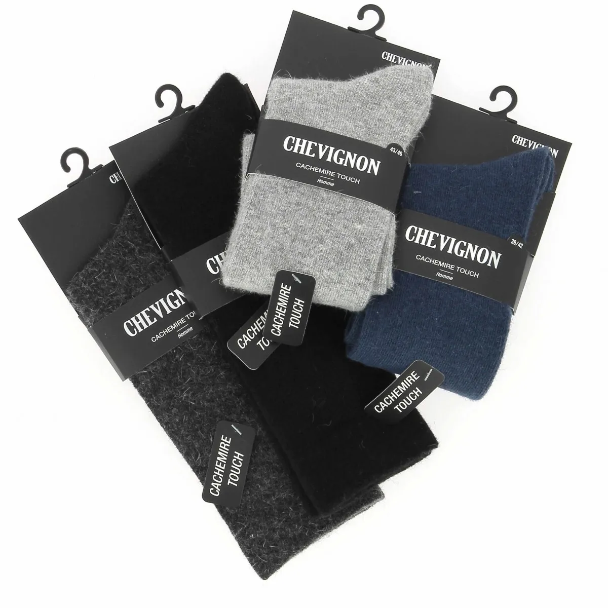 Chaussettes homme chaudes Chevignon - Matière noble 3.90€