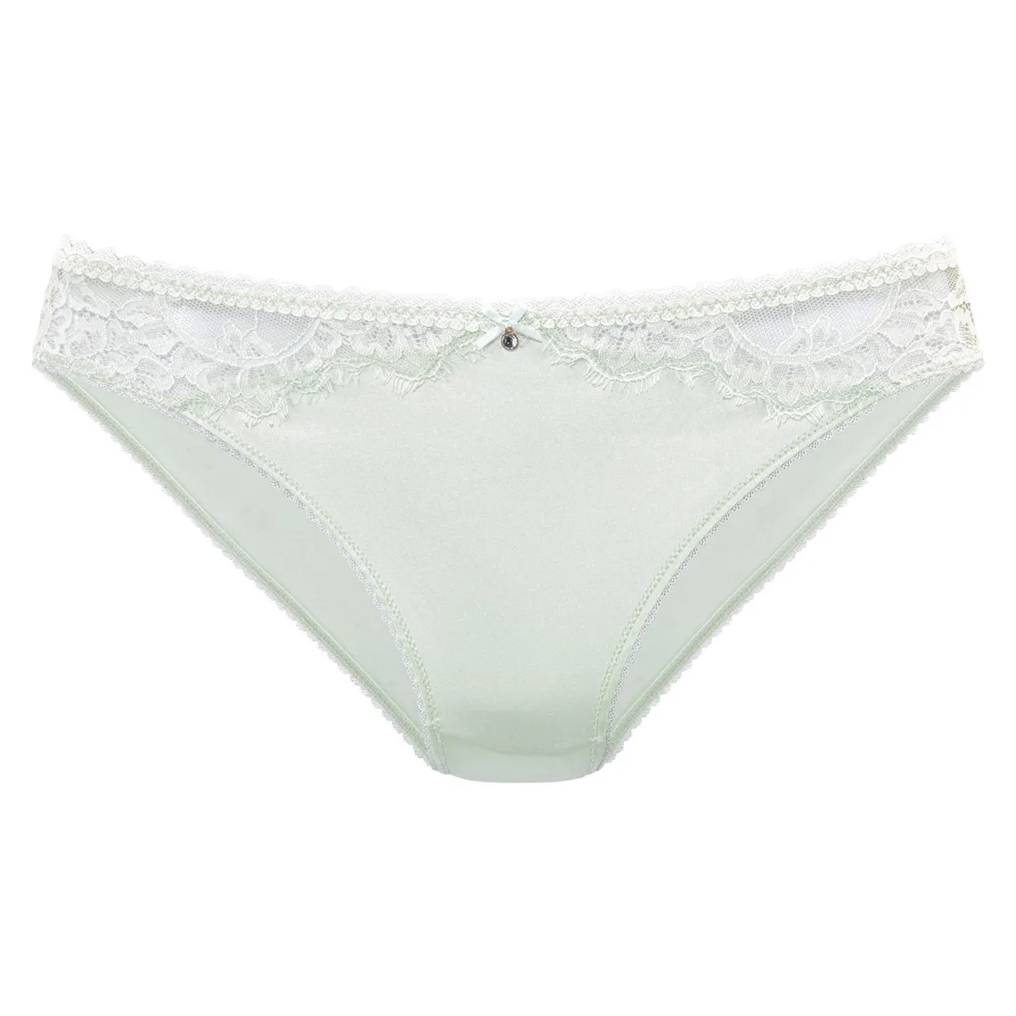 Culotte en soie - Vert champagne | 3 Suisses