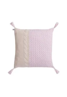 Housse de coussin en bambou cachemire - Ivoire