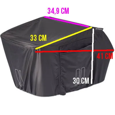 Housse imperméable pour panier vélo Keep N Dry L Basil