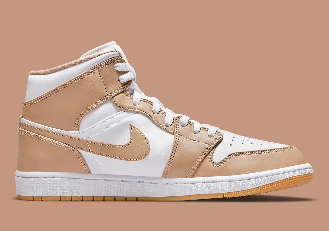 Jordan 1 Mid Tan Gum