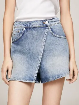 Jupe-short mom en denim | Denim | Tommy Hilfiger