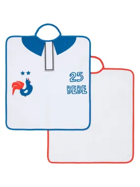 Lot de 2 bavoirs Maternelle Foot - Bleu