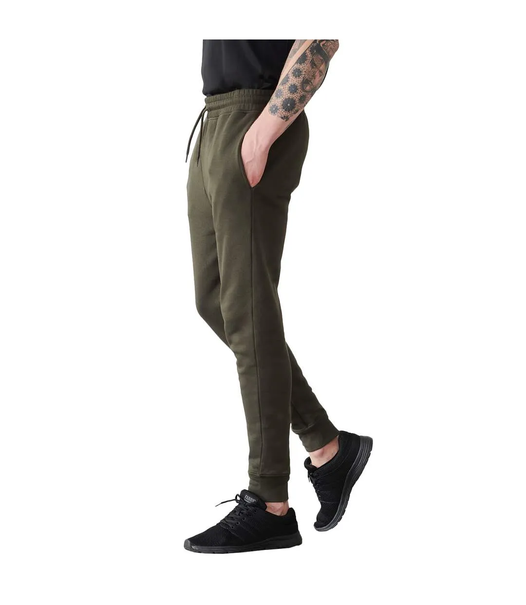 Pantalon de jogging athleisure adulte vert kaki Tombo