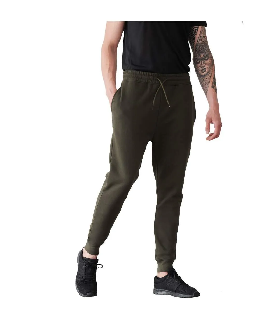 Pantalon de jogging athleisure adulte vert kaki Tombo