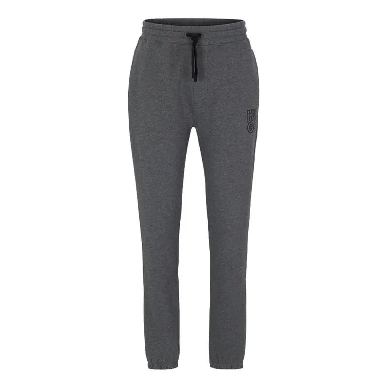 PANTALON DE JOGGING HUGO DEMU GRIS FONCÉ