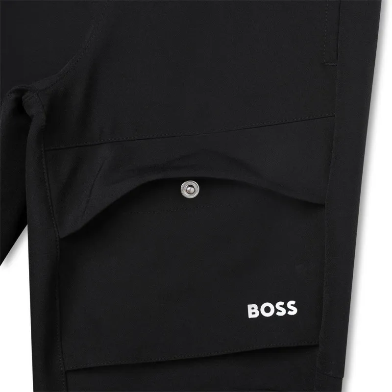 PANTALON DE JOGGING NOIR BOSS ENFANT AVEC POCHES