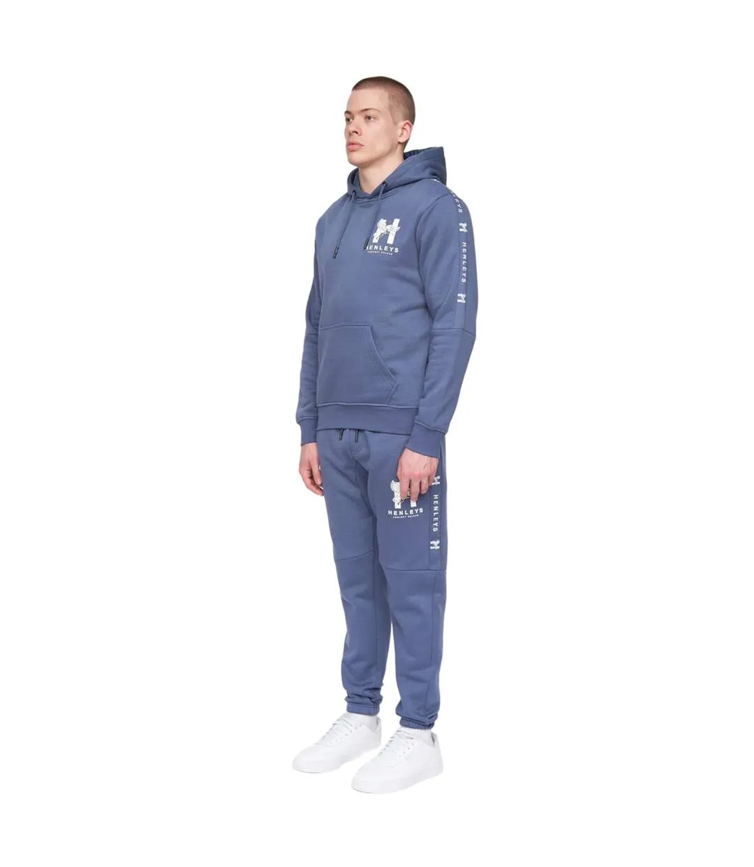 Pantalon de jogging tapehen homme bleu vif Henleys