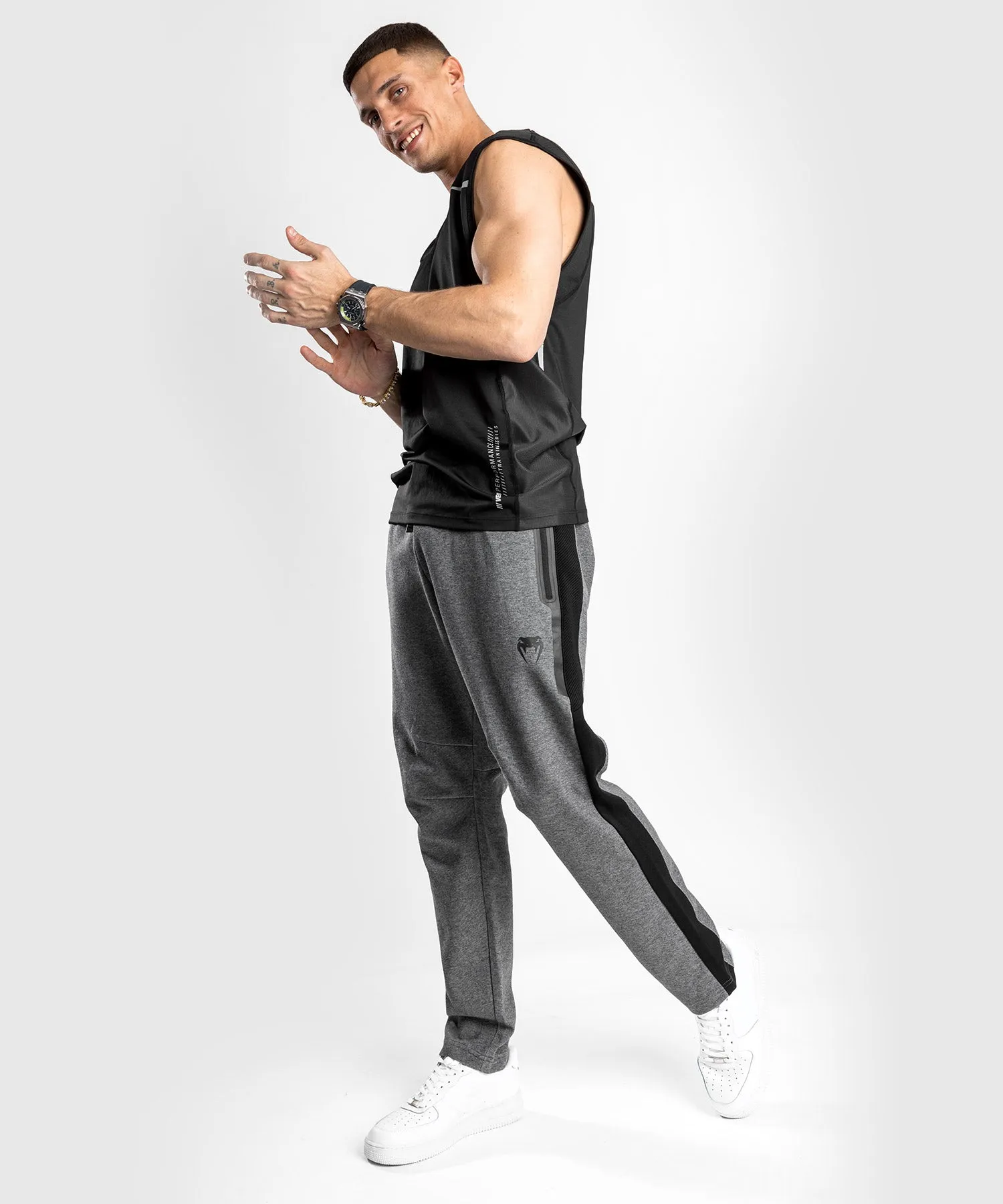 Pantalon de Jogging Venum Contender Evo - Gris Foncé Chiné