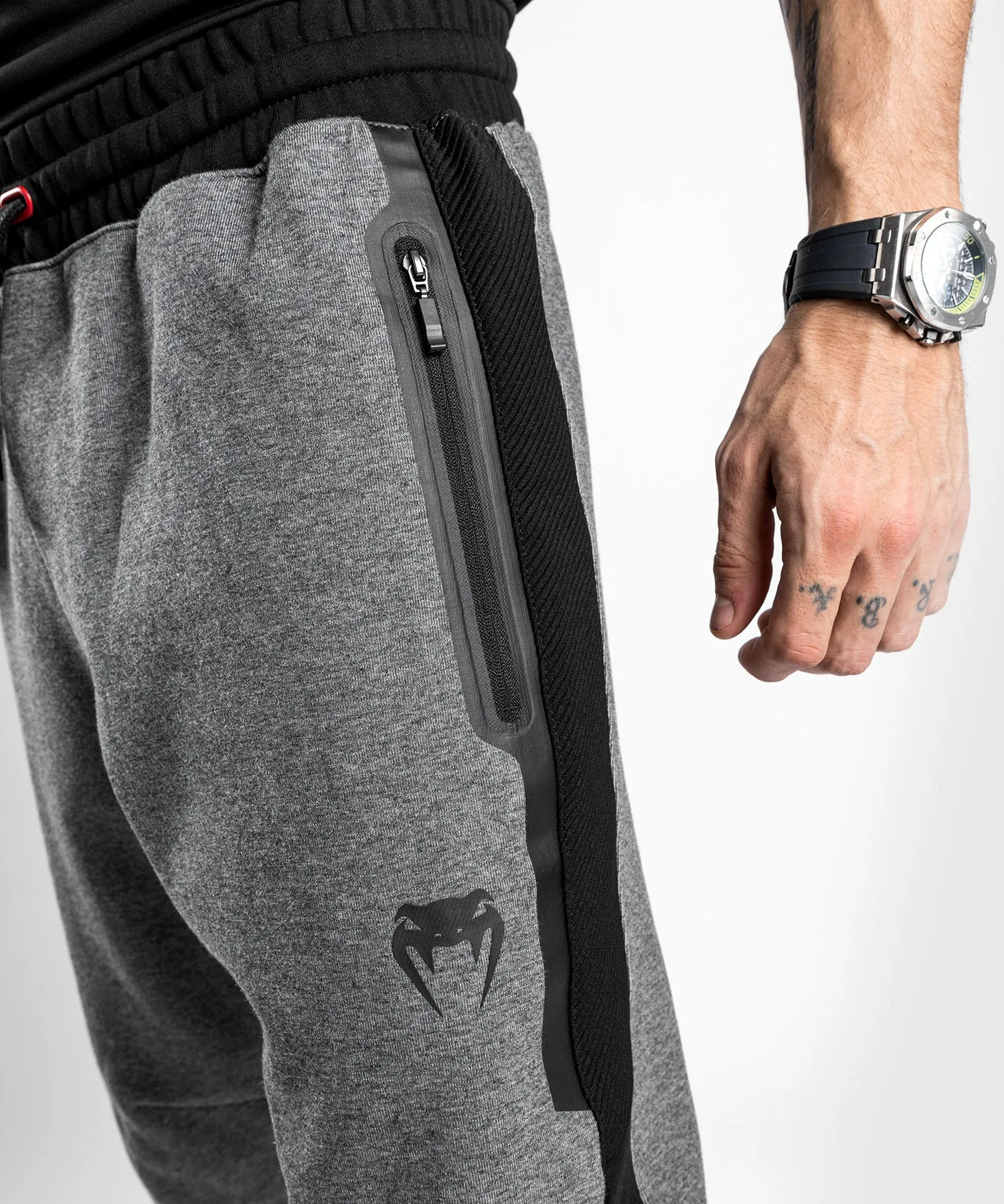 Pantalon de Jogging Venum Contender Evo - Gris Foncé Chiné