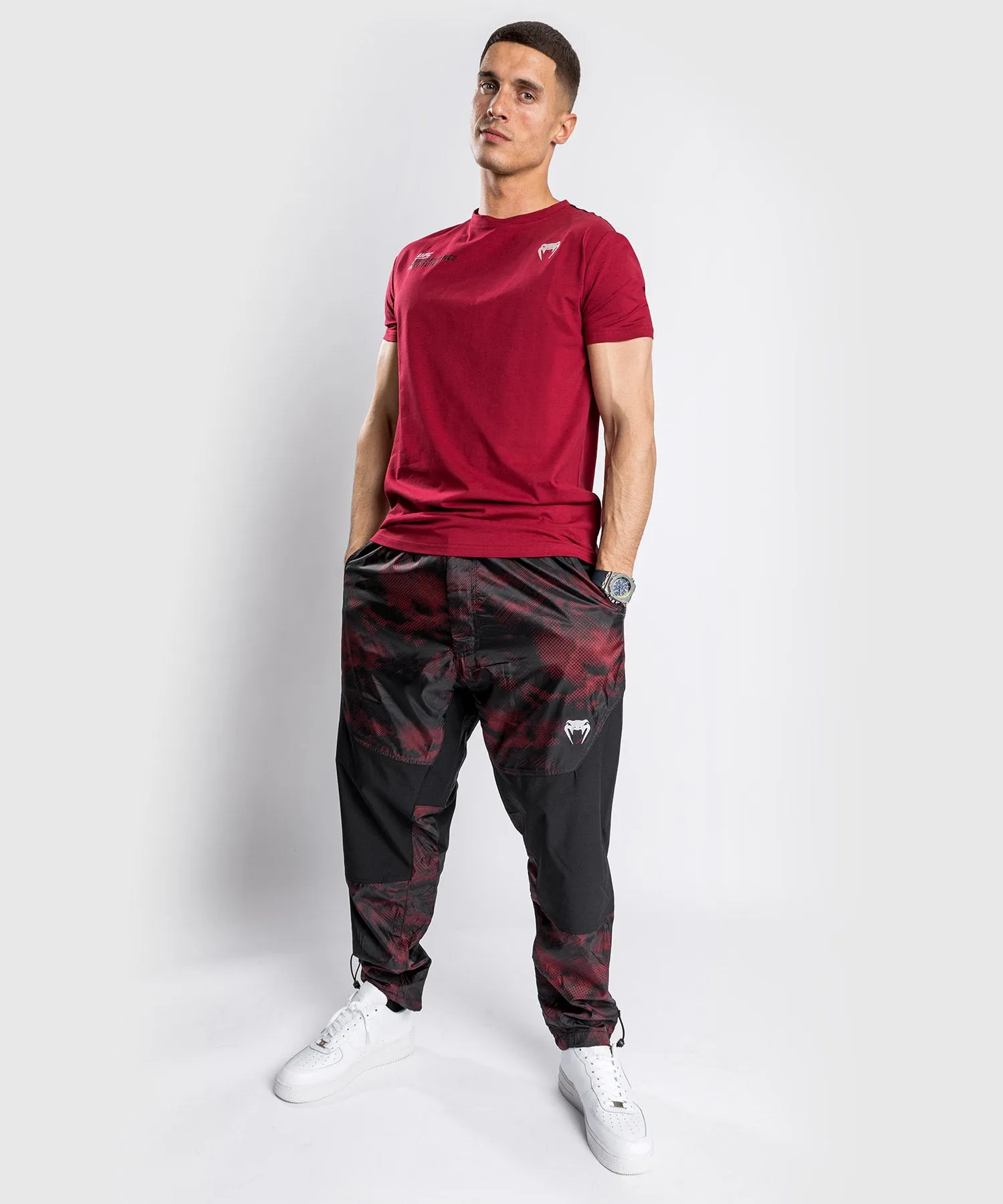 Pantalon de Jogging Venum Laser XT - Oversize - Noir/Rouge