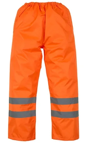 Pantalon de pluie respirant - Homme - YHVS451 - orange fluo 