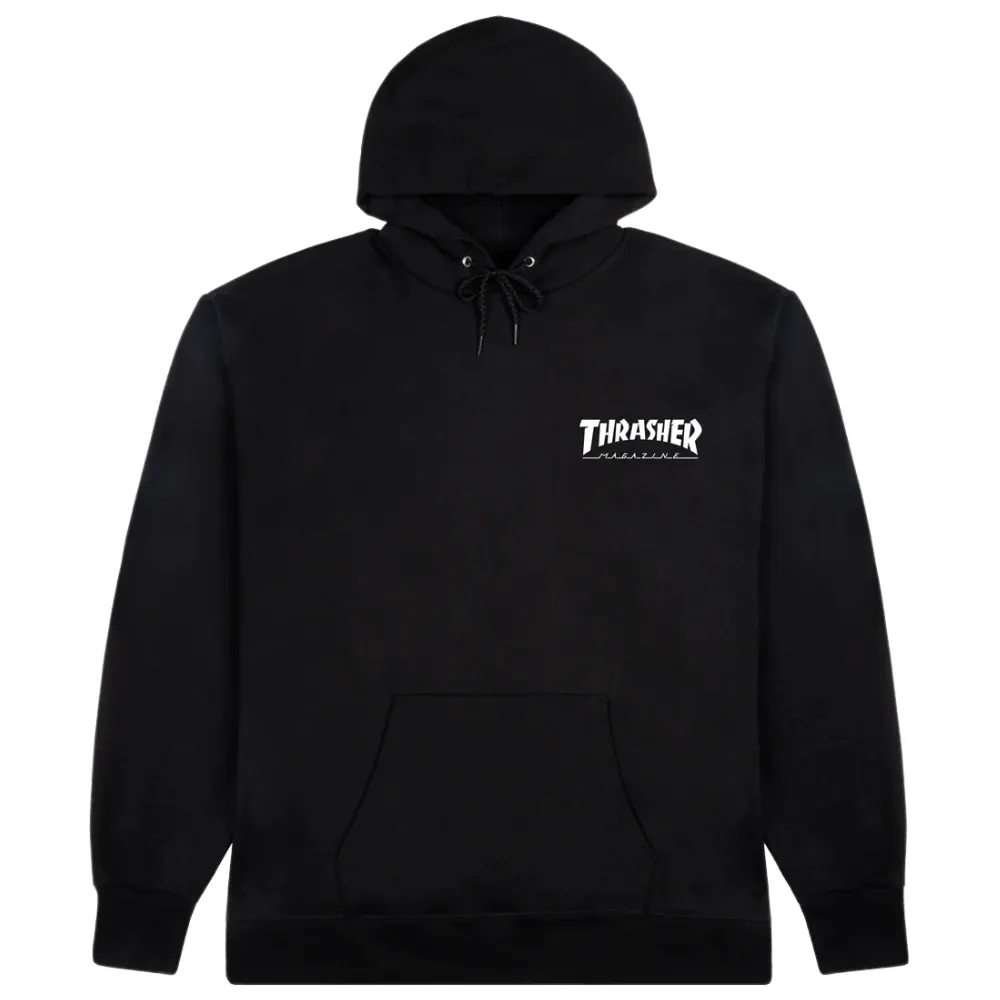 Peu Thrasher Sweat à capuche noir