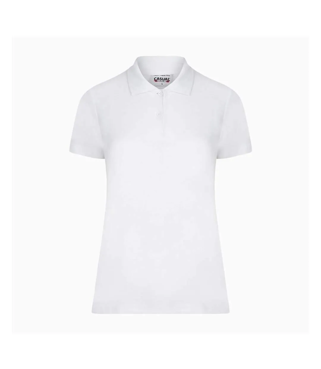 Polo femme blanc Casual Classic