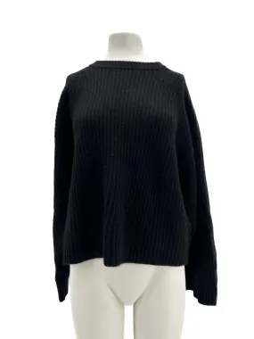 Pull en cachemire noir