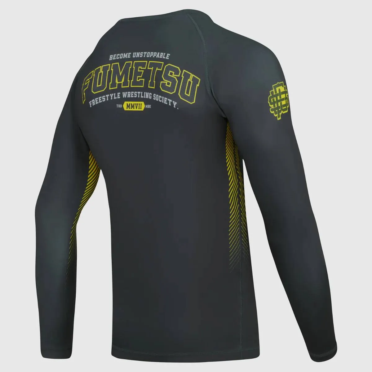 Rashguard À Manches Longues Fumetsu Varsity - Gris