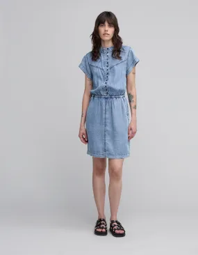 Robe en denim LYOCELL® à boutonnage femme