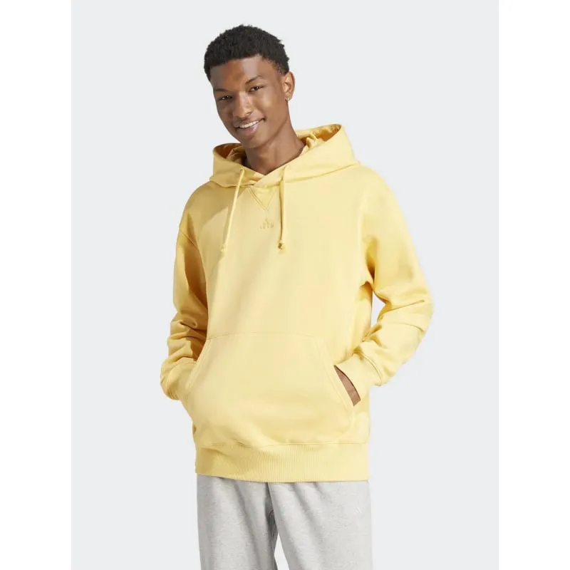 Sweat à capuche all szn jaune homme - Adidas | wimod