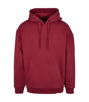 Sweat à capuche basic homme bordeaux Build Your Brand