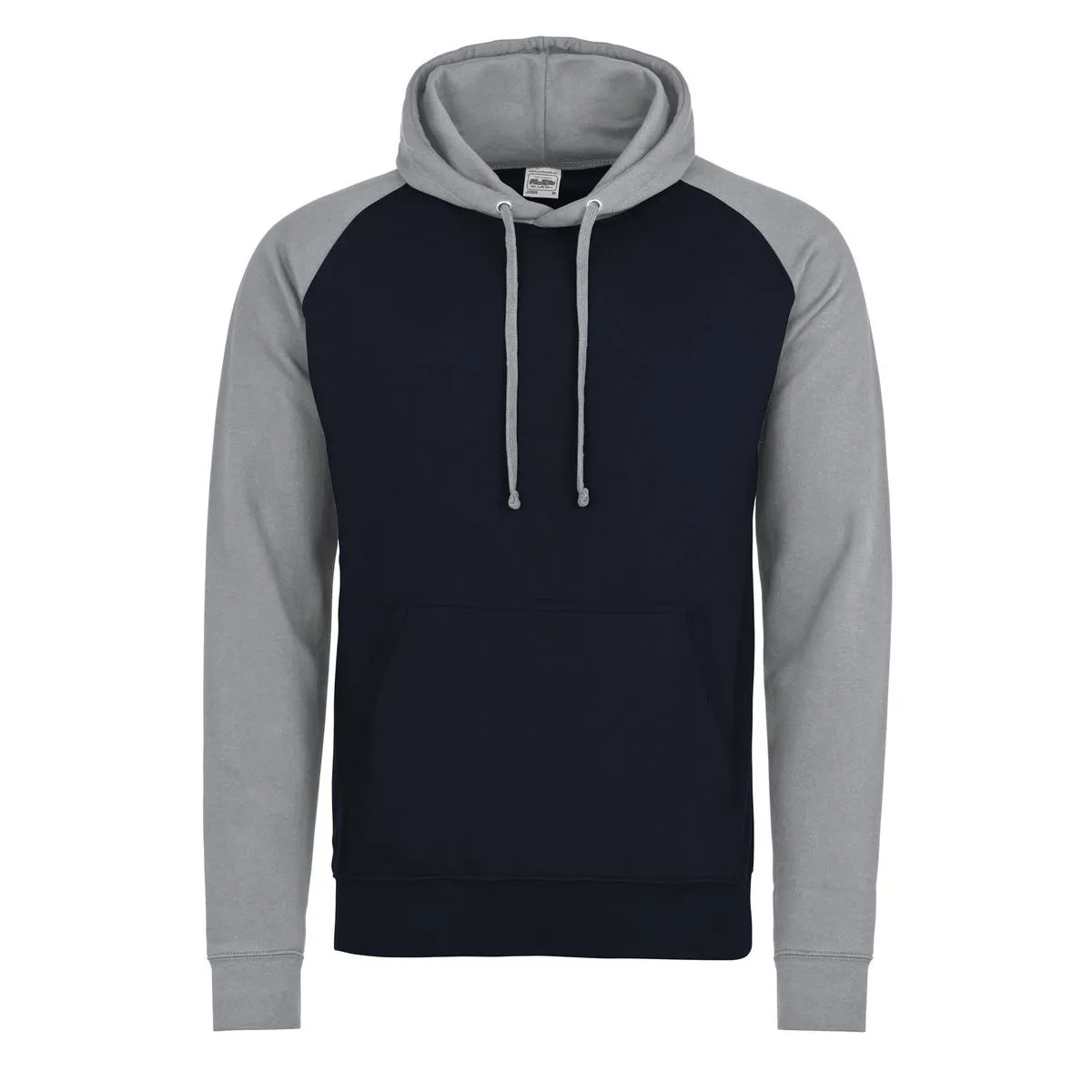 Sweat à capuche contrastée - homme - JH009 - bleu marine 