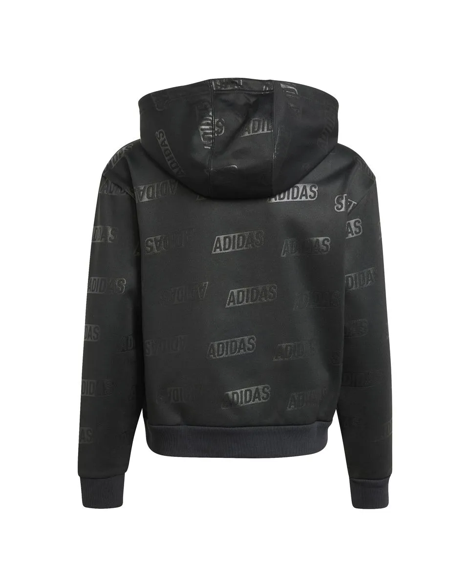 Sweat à capuche Enfant JG BLUV Q4 HD Noir