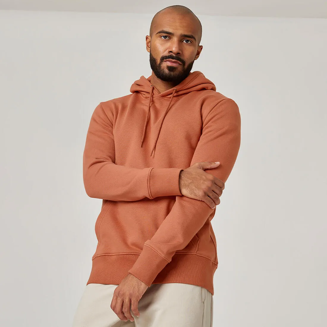 Sweat à capuche Fitness Homme - 500 Essentials