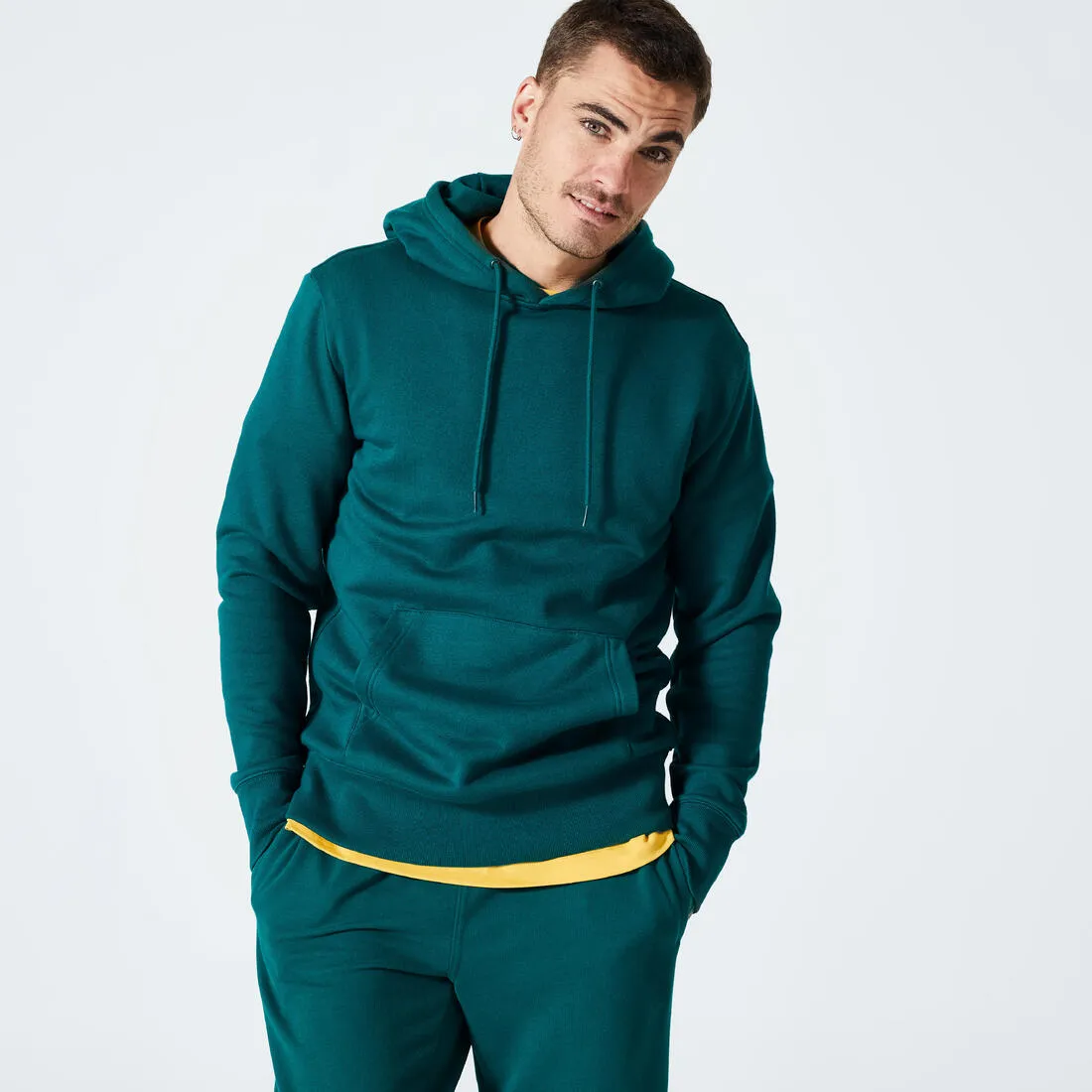 Sweat à capuche Fitness Homme - 500 Essentials