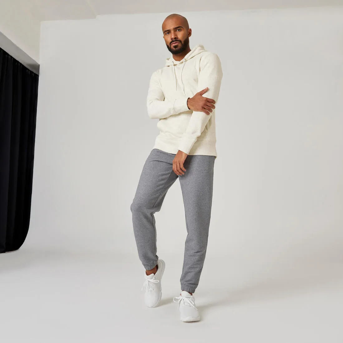 Sweat à capuche Fitness Homme - 500 Essentials