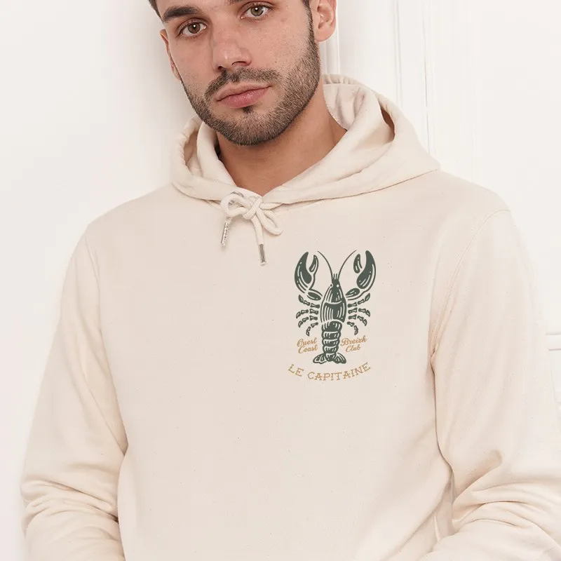 Sweat à capuche Homard oldschool - Personnalisable