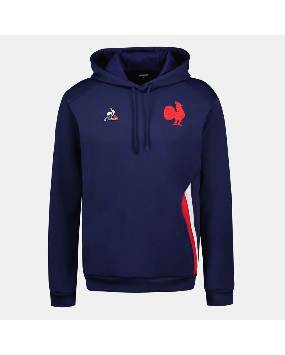 Sweat à capuche Homme FFR PRESENTATION HOODY M Bleu