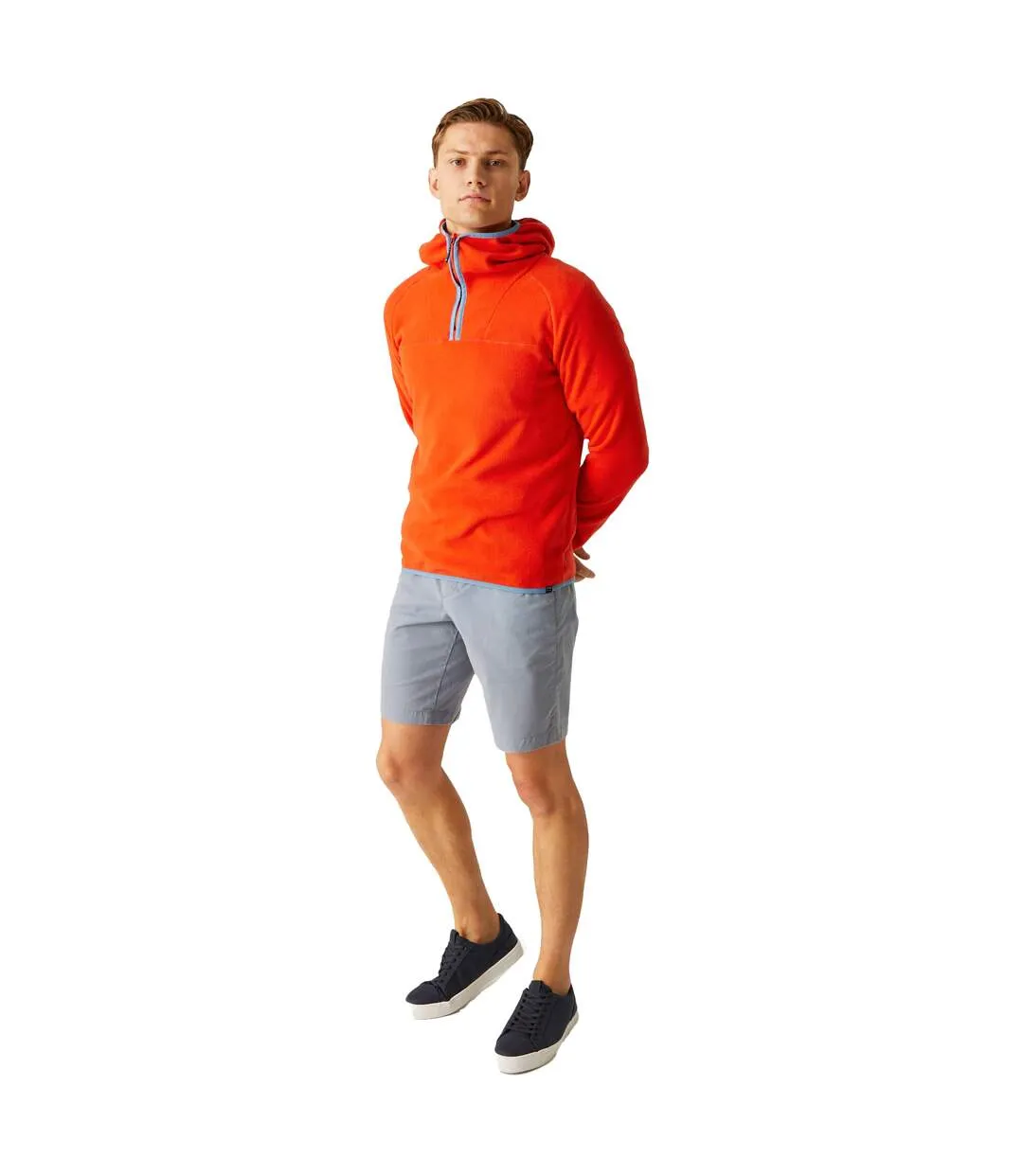 Sweat à capuche kathan homme rouge orangé Regatta