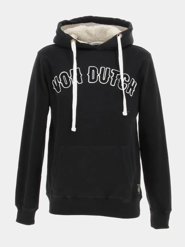 Sweat à capuche must noir homme - Von Dutch | wimod