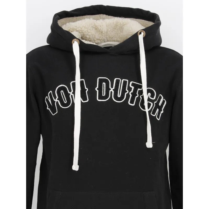 Sweat à capuche must noir homme - Von Dutch | wimod