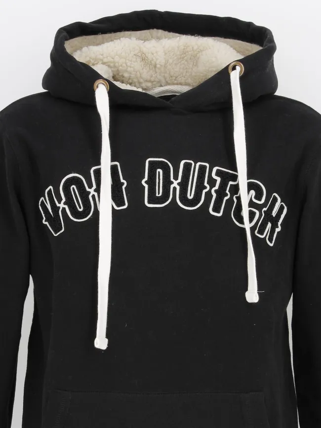 Sweat à capuche must noir homme - Von Dutch | wimod